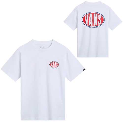 VANS SPRAY ON TEE BOYS White