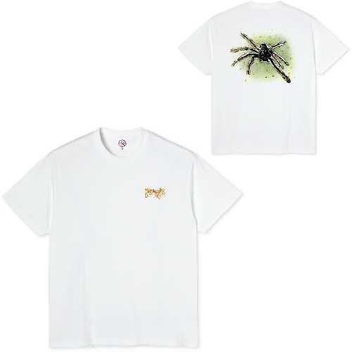 POLAR GREEN SPIDER TEE white