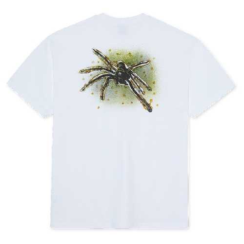 POLAR GREEN SPIDER TEE white