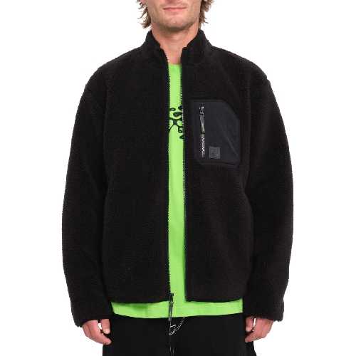 VOLCOM MUZZER FUZZAR ZIP Black