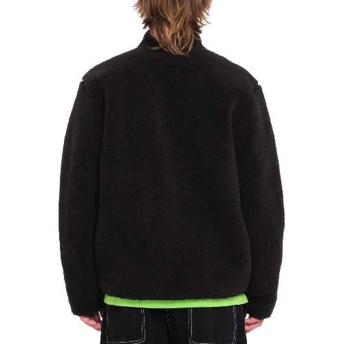 VOLCOM MUZZER FUZZAR ZIP Black