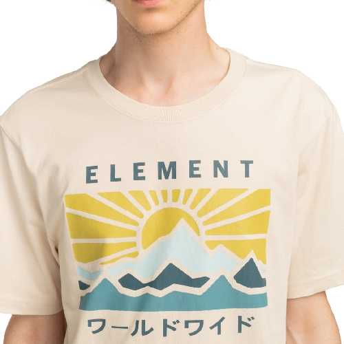 ELEMENT KYOTO SS TEE Oat Milk