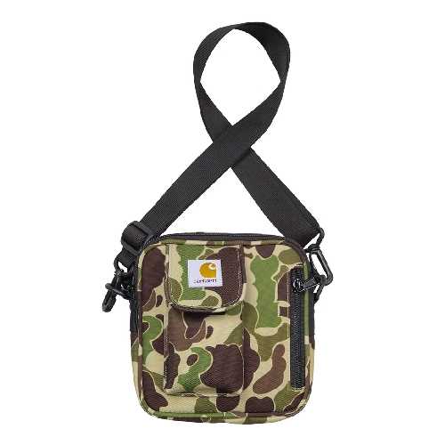 CARHARTT WIP ESSENTIALS BAG Camo Duck Green