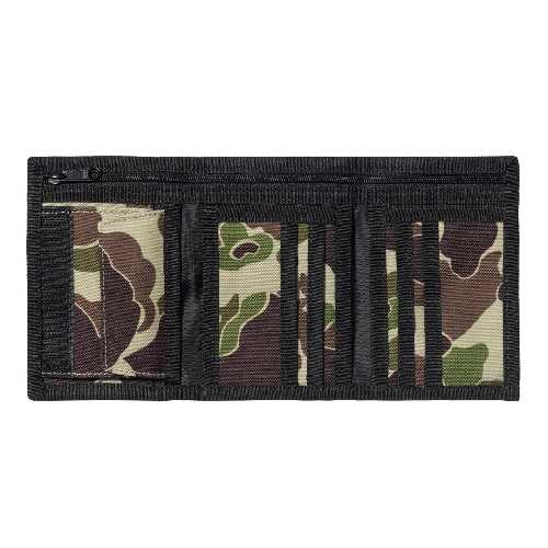 CARHARTT WIP ALEC WALLET Camo Duck Green