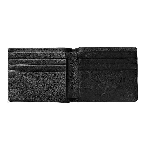 CARHARTT WIP VEGAS BILLFOLD WALLET Black Silver