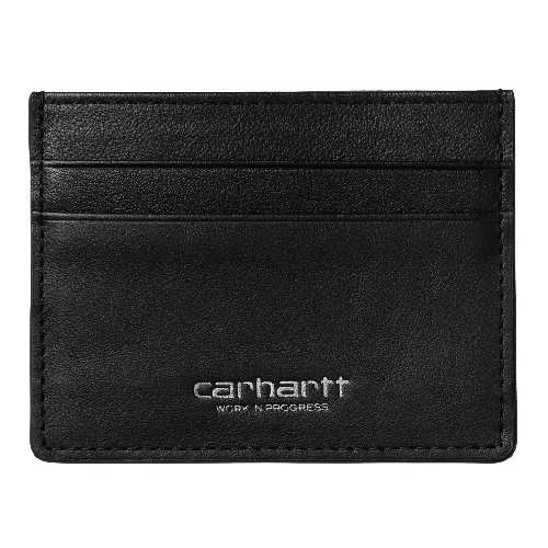 CARHARTT WIP VEGAS CARDHOLDER Black Silver