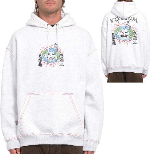 VOLCOM FA KEUTCHI HOOD Bone Heather 