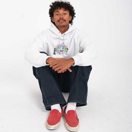 VOLCOM FA KEUTCHI HOOD Bone Heather 