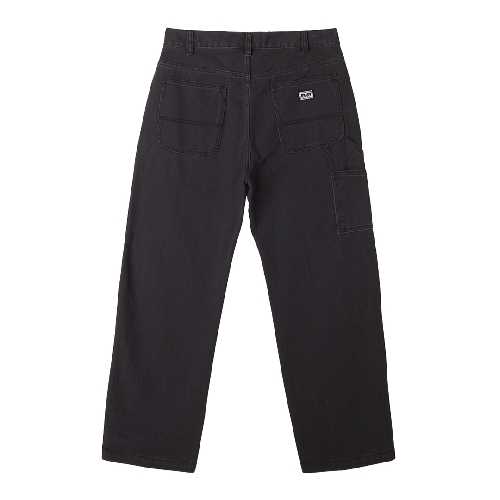 OBEY HARDWORK CARPENTER DENIM Black faded wash