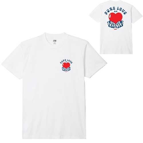 OBEY PURE LOVE TEE White