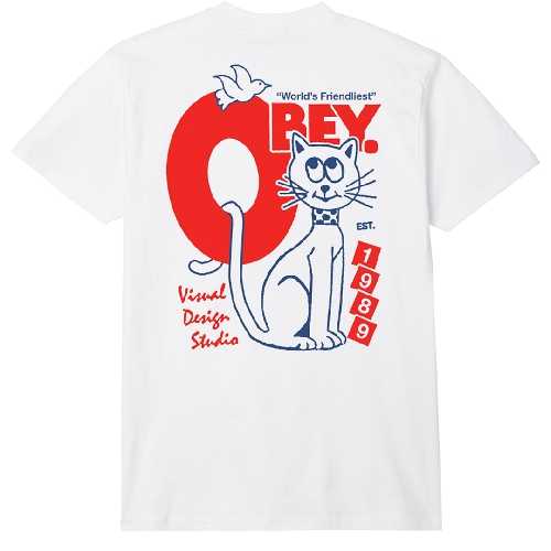 OBEY WORLDS FRIENDLIEST HOOD White