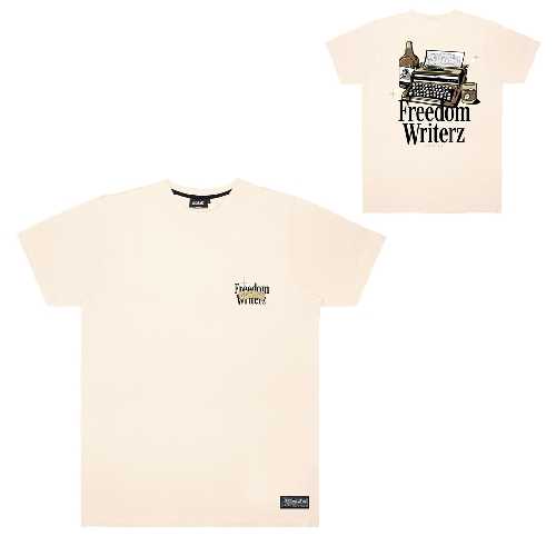 JACKER FREEDOM WRITERZ TEE Beige