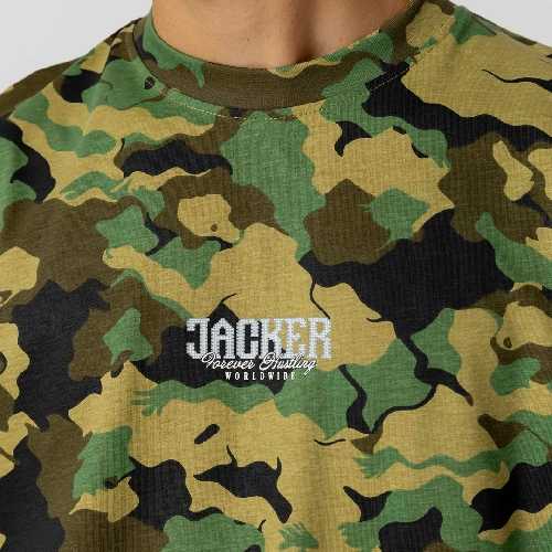 JACKER GOLD DIGGER TEE Orgia Camo