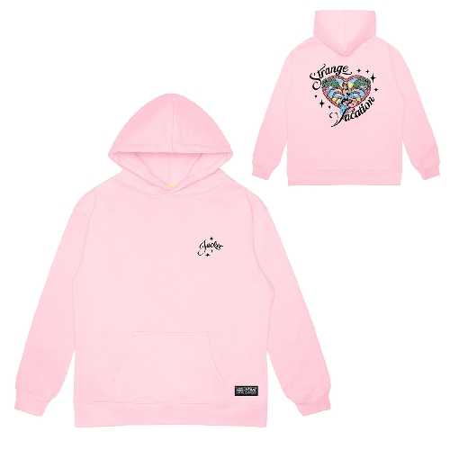 JACKER VACATION HOOD Pink