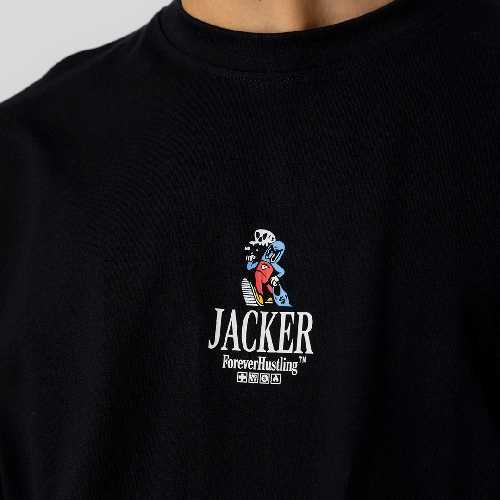 JACKER BIG PHARMA LS TEE Black