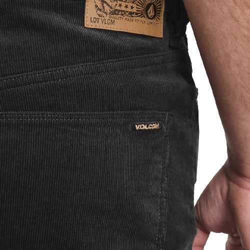 VOLCOM SOLVER 5 POCKET CORD Stealth