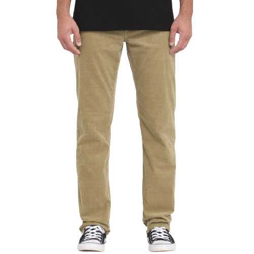 VOLCOM SOLVER 5 POCKET CORD Khaki