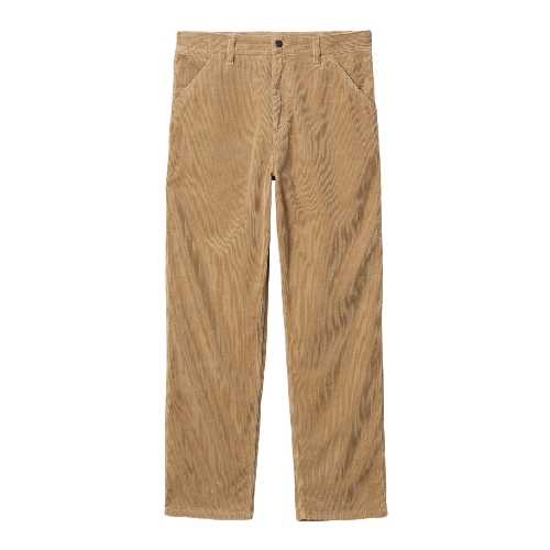 CARHARTT WIP SINGLE KNEE PANT Peanut rinsed