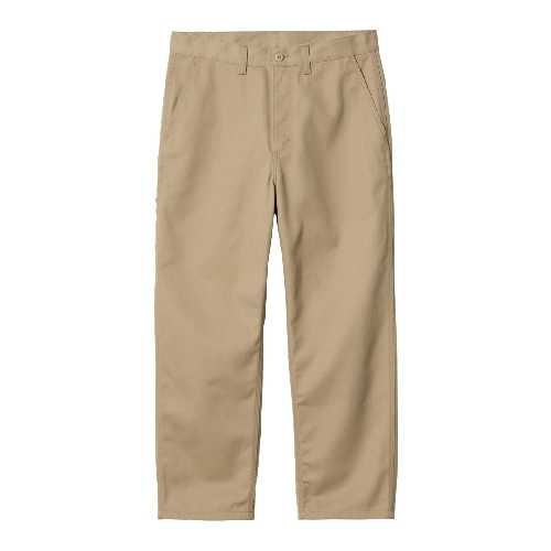 CARHARTT WIP MIDLAND SINGLE KNEE PANT Leather rigid