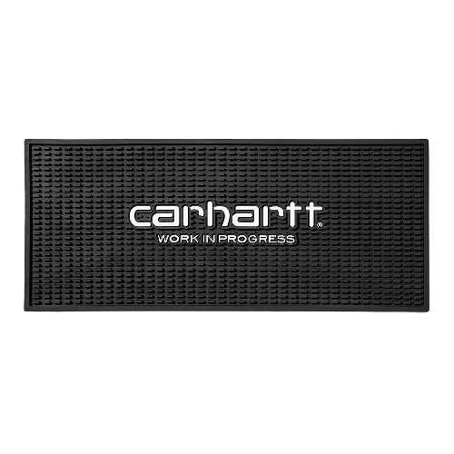 CARHARTT WIP SCRIPT DRAINING MAT Black White