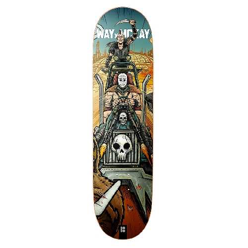 PLAN B WAY X MCKAY MADMAX DECK 8.5 x 32.125