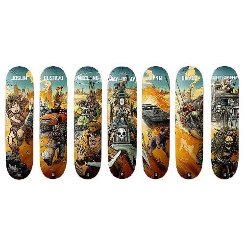 PLAN B MADMAX DECK COMPLETE SET 