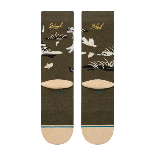 STANCE ISHOD CREW Dark Green