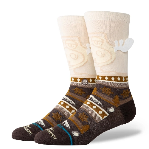 STANCE HAVE SOME EGGNOG CREW Dark Brown