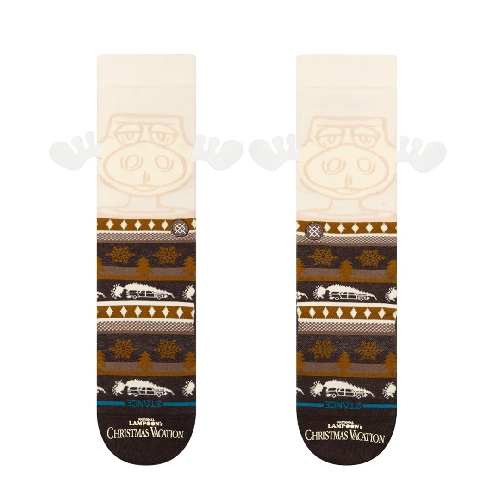 STANCE HAVE SOME EGGNOG CREW Dark Brown