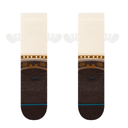 STANCE HAVE SOME EGGNOG CREW Dark Brown