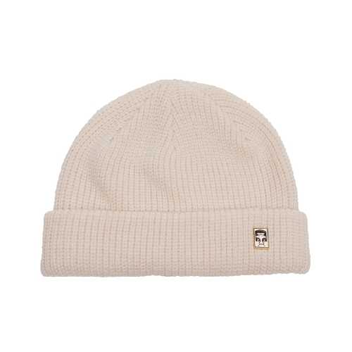 OBEY MICRO BEANIE Blanc de blanc