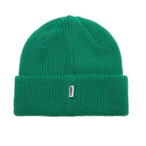 OBEY HEART BEANIE Abundant green