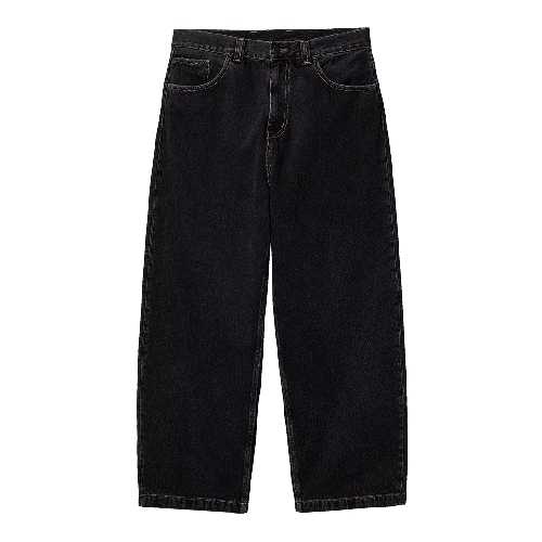 CARHARTT WIP BRANDON PANT black stone washed