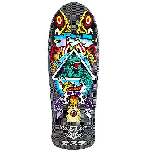 SANTA CRUZ GODZILLA MOTHRA NATAS DECK 10.53 X 30.14