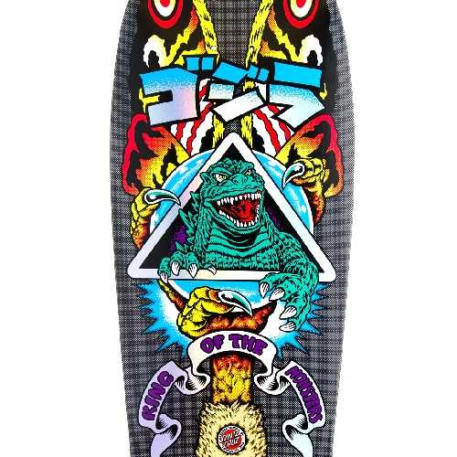 SANTA CRUZ GODZILLA MOTHRA NATAS DECK 10.53 X 30.14