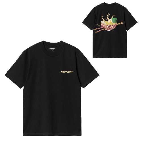 CARHARTT WIP NOODLE SOUP TSHIRT black