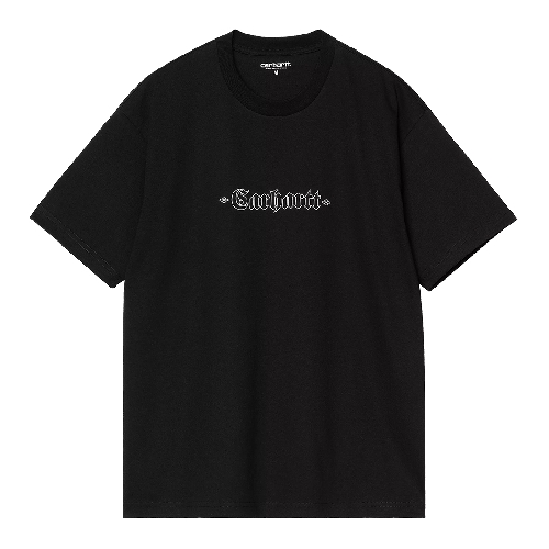 CARHARTT WIP GREATEST HITS TSHIRT Black White