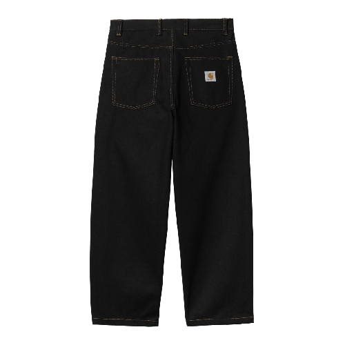 CARHARTT WIP BRANDON PANT Black rinsed