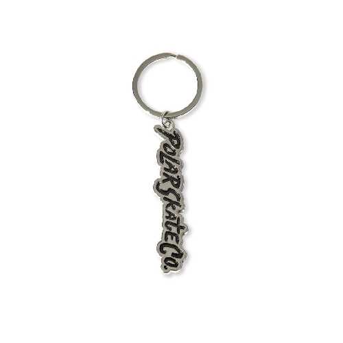 POLAR KEY CHAIN SURF LOGO Black