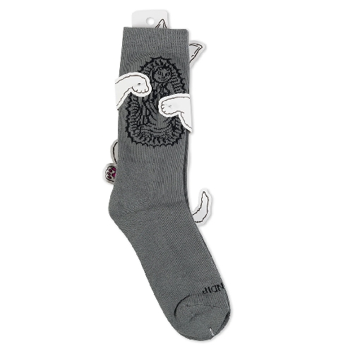 Ripndip MOTHER NERM SOCKS Charcoal