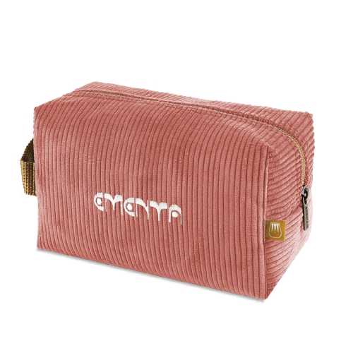 EMENTA SB DOTS CORDUROY BIG NECESSAIRE Salmon