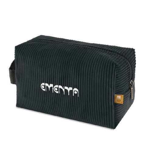 EMENTA SB DOTS CORDUROY BIG NECESSAIRE Black