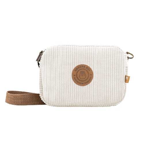 EMENTA SB FLUFFY PATCH CORD BAG Off White