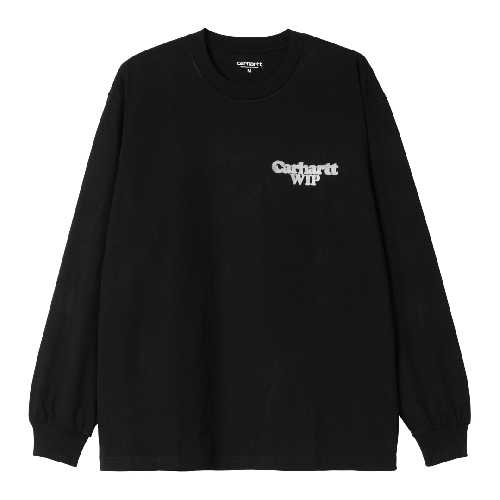 CARHARTT WIP LS CHAIN LINK TSHIRT Black Silver