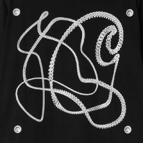 CARHARTT WIP LS CHAIN LINK TSHIRT Black Silver