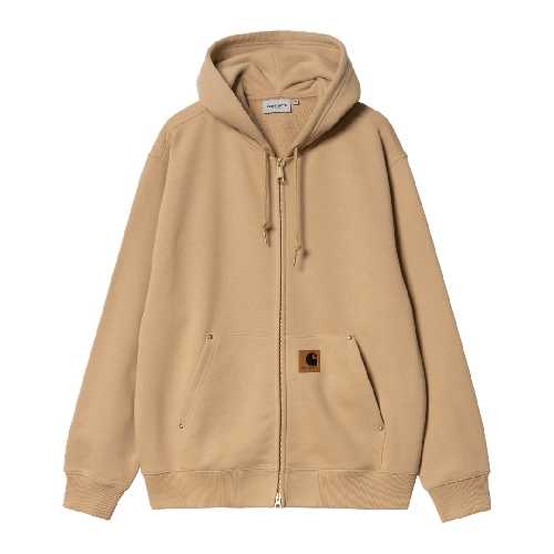 CARHARTT WIP HOODED ELDON SWEAT JACKET Dusty H Brown