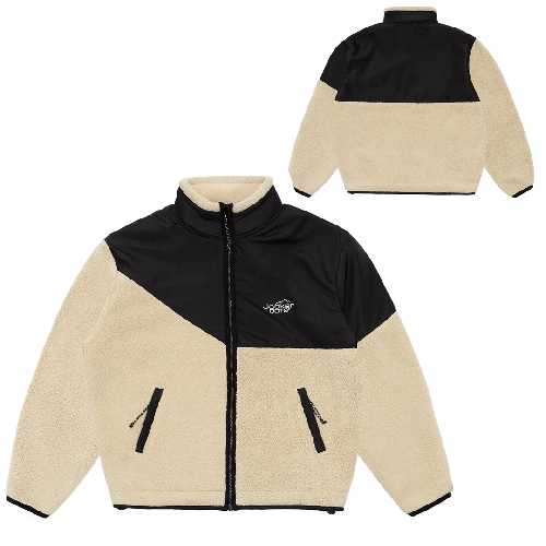 JACKER OOTS SHERPA JACKET beige