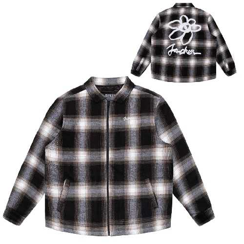 JACKER FLOWER TARTAN OVERSHIRT multi