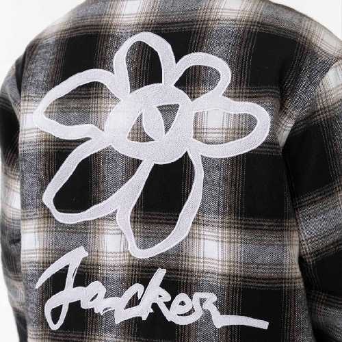 JACKER FLOWER TARTAN OVERSHIRT multi