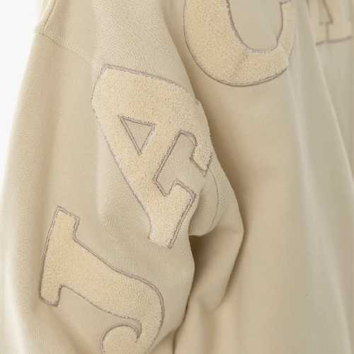 JACKER NOTORIOUS ZIPPED HOODIE beige